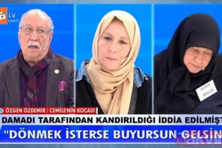 Ailesini bırakıp damadına ka&ccedil;tı!