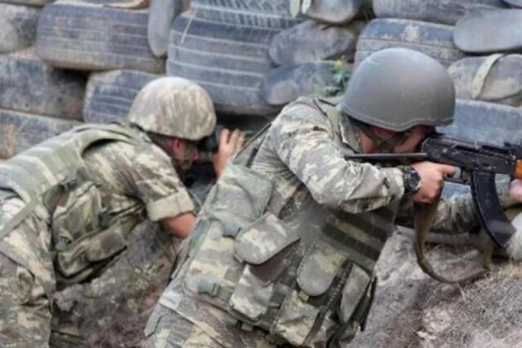 Silahlı Ermeniler, Azerbaycan askerlerine ateş a&ccedil;tı!