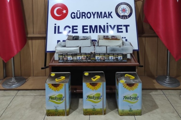 Yağ hırsızları yakalandı