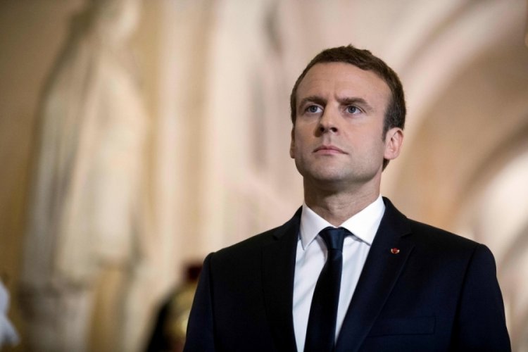 Macron: Ukrayna'nın AB &uuml;yeliği i&ccedil;in hen&uuml;z erken