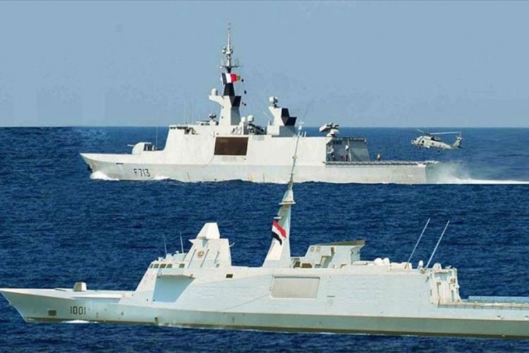 Mısır ve Fransa'dan Kızıldeniz'de ortak deniz tatbikatı