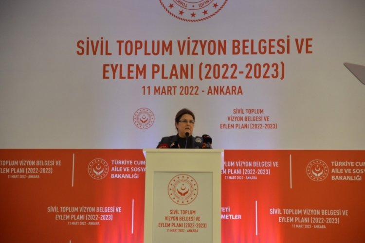 Yanık, 'Sivil Toplum Vizyon Belgesi ve Eylem Planı'nı a&ccedil;ıkladı