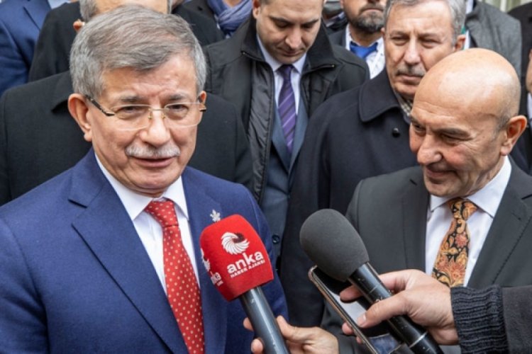 Davutoğlu'ndan tepki: Zeytinlik kaybetmeye memleketin tahamm&uuml;l&uuml; yok