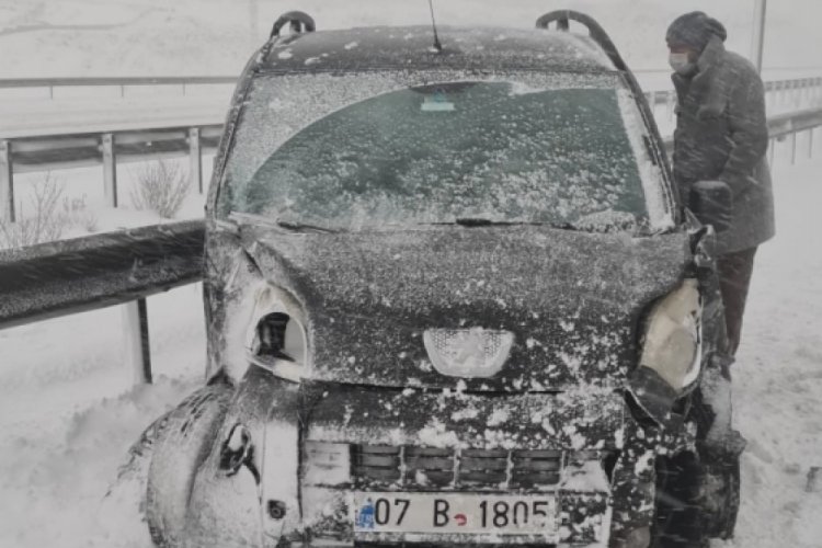 Kuzey Marmara Otoyolu'nda kaza