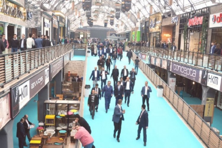 İneg&ouml;l Mobilya Fuarı kapılarını a&ccedil;ıyor