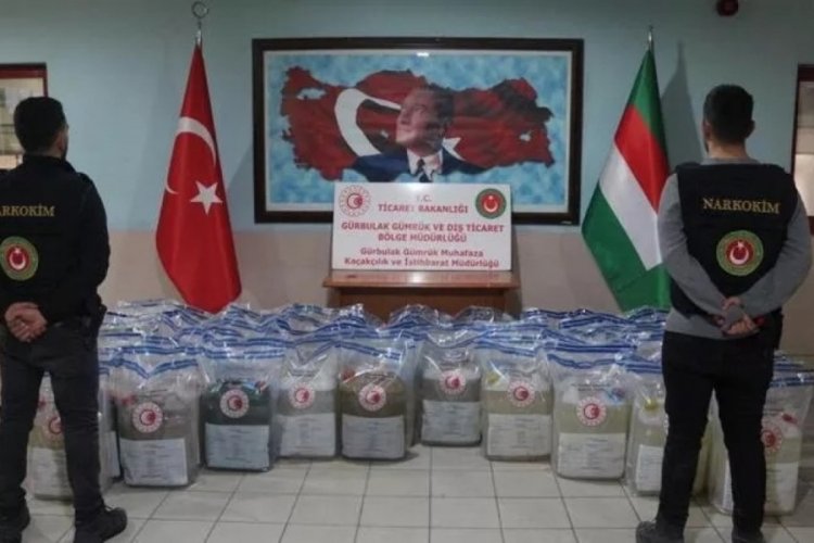 1 ton uyuşturucu ele ge&ccedil;irildi