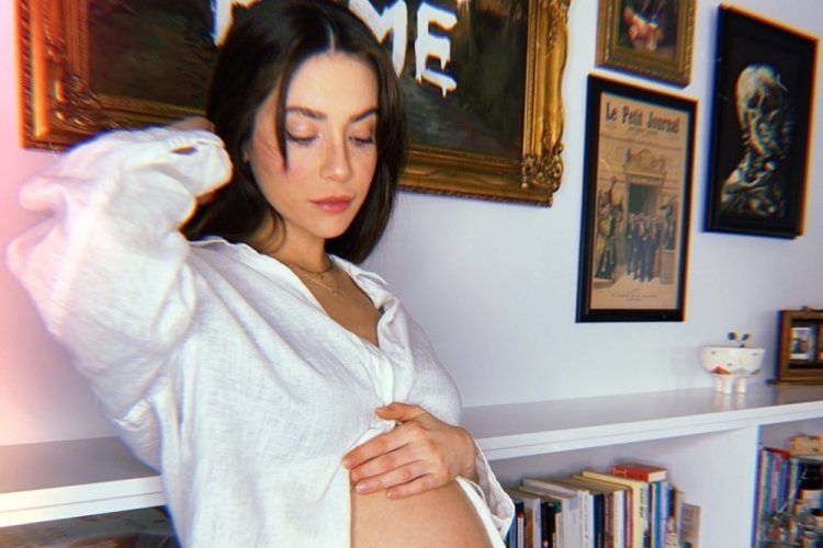 Fulya Zenginer'den yeni hamilelik pozu