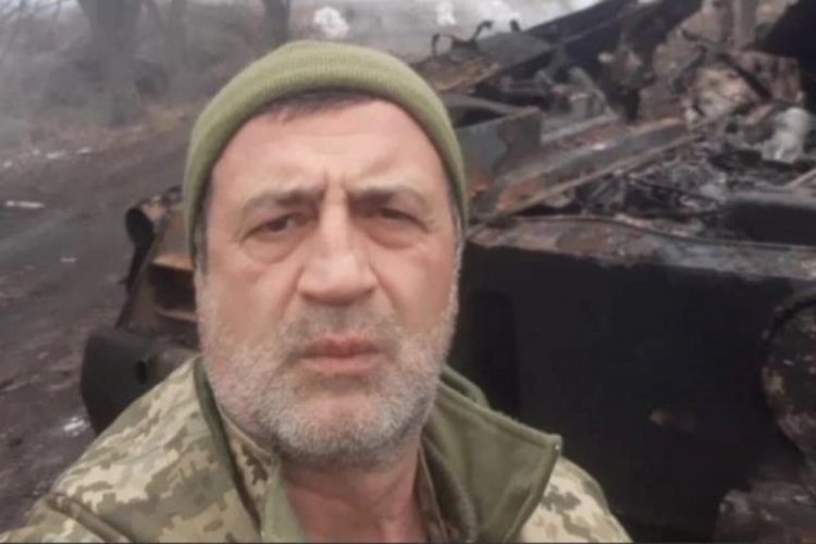 Elazığlı Sabri Ukrayna'da Putin'e karşı savaşıyor