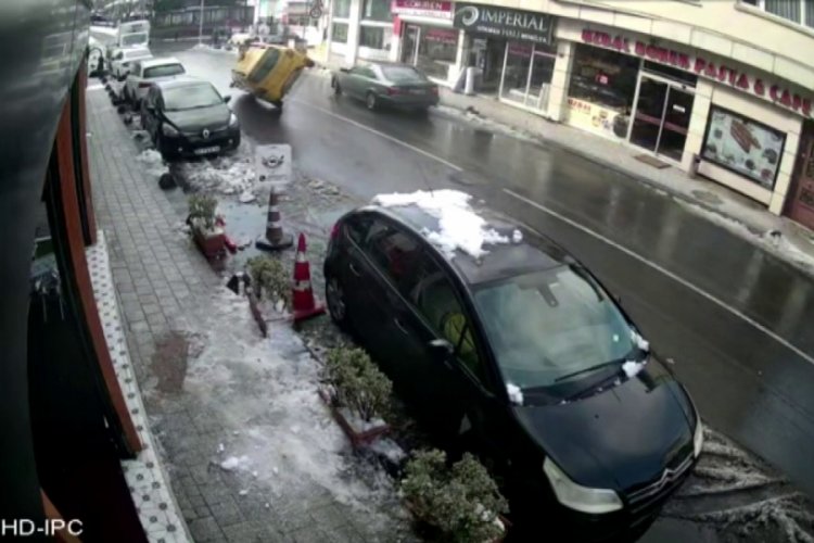 Hatalı &ccedil;ıkış kazayı beraberinde getirdi