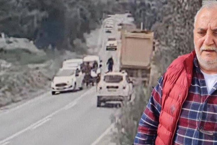 Trafikte hasta adamı gidip gelip d&ouml;vd&uuml;