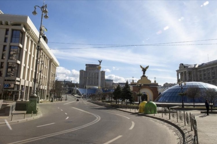 Kiev'de sokağa &ccedil;ıkma yasağı