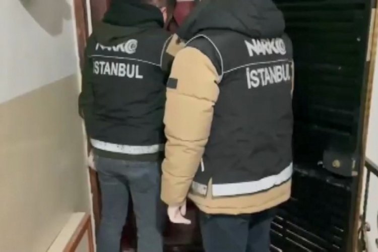 İstanbul'da uyuşturucu operasyonu