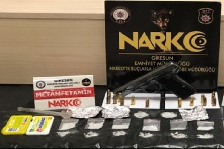 Giresun'da, 3 ayrı uyuşturucu operasyonunda 5 kişi tutuklandı