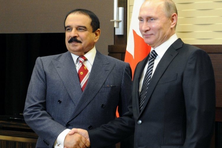 Putin, Bahreyn Kralı ile g&ouml;r&uuml;şt&uuml;