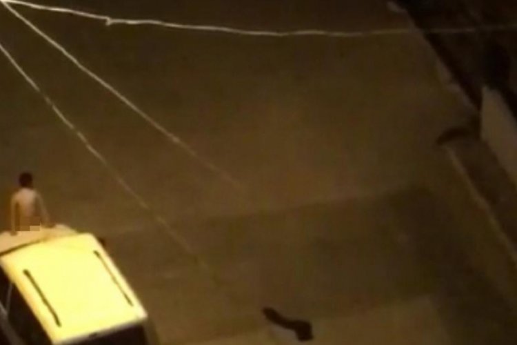 Adana'da &ccedil;ıplak vatandaşa meydan dayağı