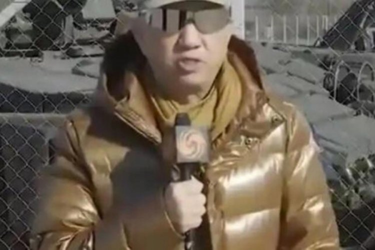 Rus askerlerinin arasına bir tek o gazeteci girdi