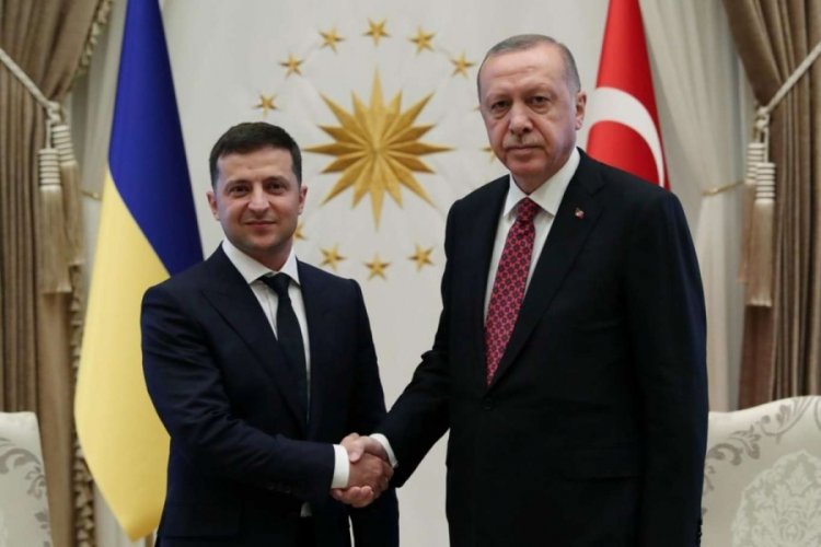 Zelenski'den Cumhurbaşkanı Erdoğan'a teşekk&uuml;r