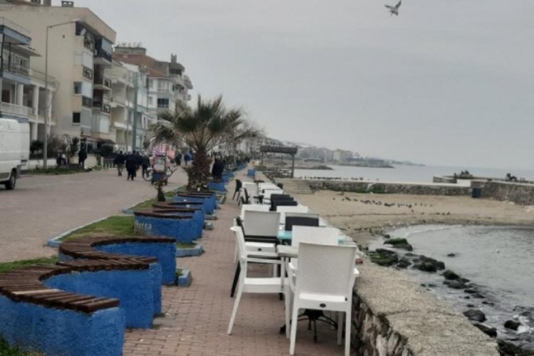 Bursa G&uuml;zelyalı'da denize karşı oturmak '&uuml;cretli' mi? (&Ouml;ZEL HABER)