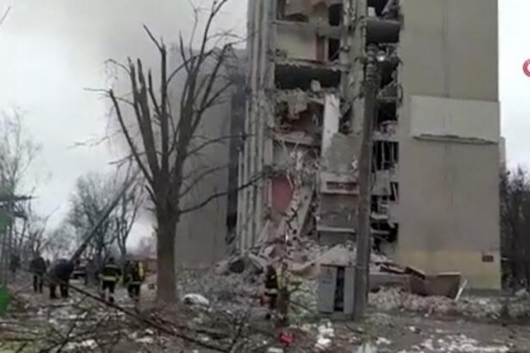 Rusya &Ccedil;ernigiv'de sivilleri vurdu