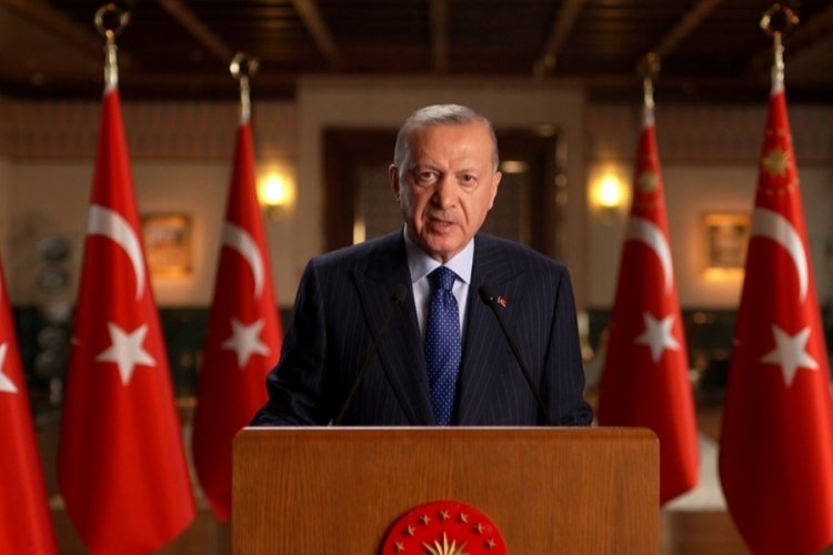 Cumhurbaşkanı Erdoğan'dan videolu mesaj: Sorunların &uuml;zerine cesaretle gitmeliyiz