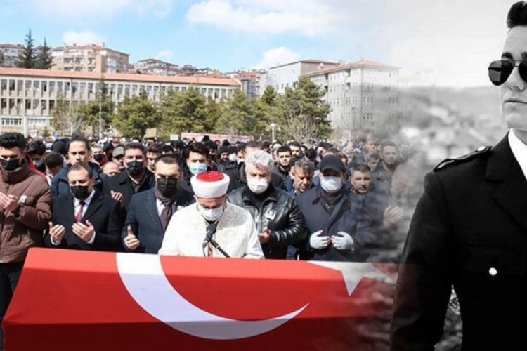 Kaza kurşunuyla &ouml;len polis toprağa verildi