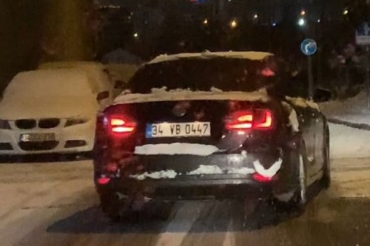 Sokak arasında drift!