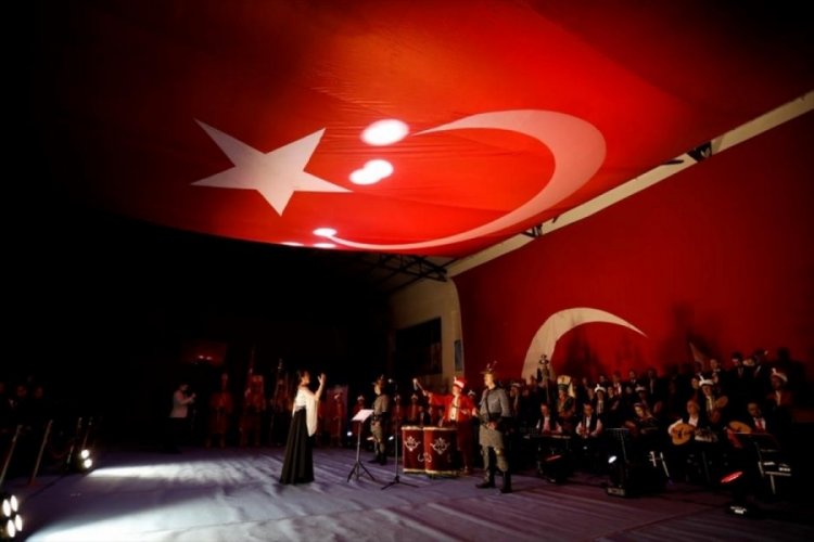 &Ccedil;anakkale Zaferinin 107. Yılı Bursa İneg&ouml;l'de anıldı