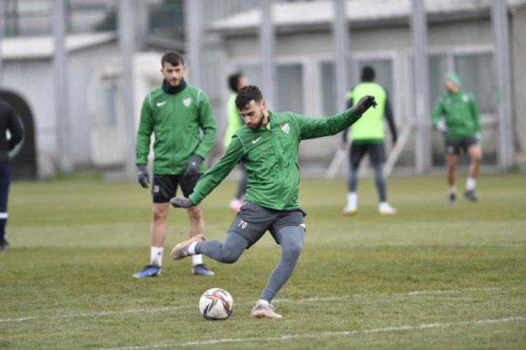 Bursaspor, Balıkesirspor ma&ccedil;ı hazırlıklarını tamamladı