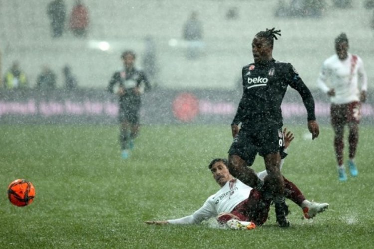 Beşiktaş ile Hatayspor puanları b&ouml;l&uuml;şt&uuml;
