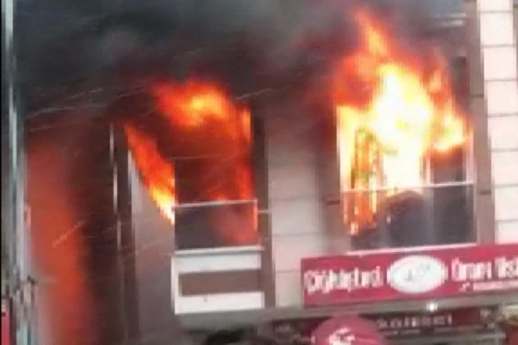 İstanbul'da korkutan yangın