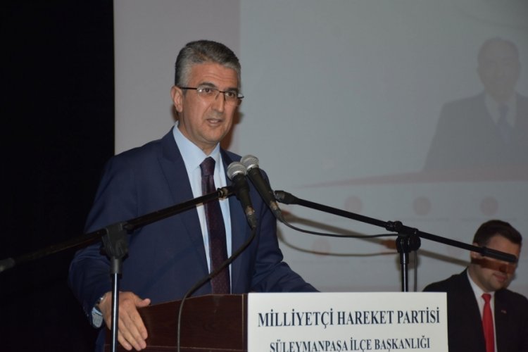 MHP'li Kamil Aydın: İ&ccedil;eride ne isen dışarıda da onu s&ouml;yle
