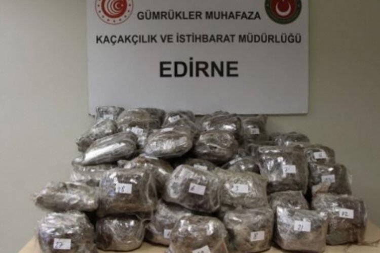 Sınırda 119 kilo uyuşturucu ele ge&ccedil;irildi