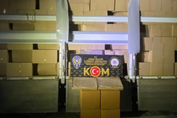 8 milyon ka&ccedil;ak makaron ele ge&ccedil;irildi