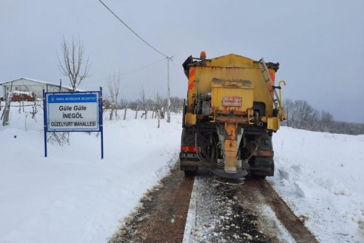 Kar, Bursa ulaşımına engel değil!