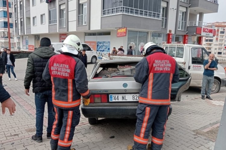 Malatya'da zincirleme kaza: 6 ara&ccedil; birbirine girdi!