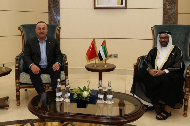 Bakan &Ccedil;avuşoğlu, Birleşik Arap Emirlikleri'nde