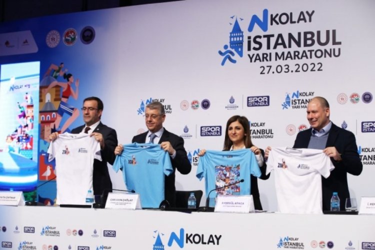 N Kolay İstanbul Yarı Maratonu'nun tanıtım toplantısı ger&ccedil;ekleştirildi
