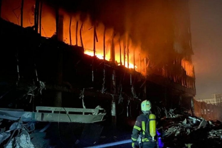 Rusya: Kiev'deki AVM, roketatar yerleştirildiği i&ccedil;in vuruldu