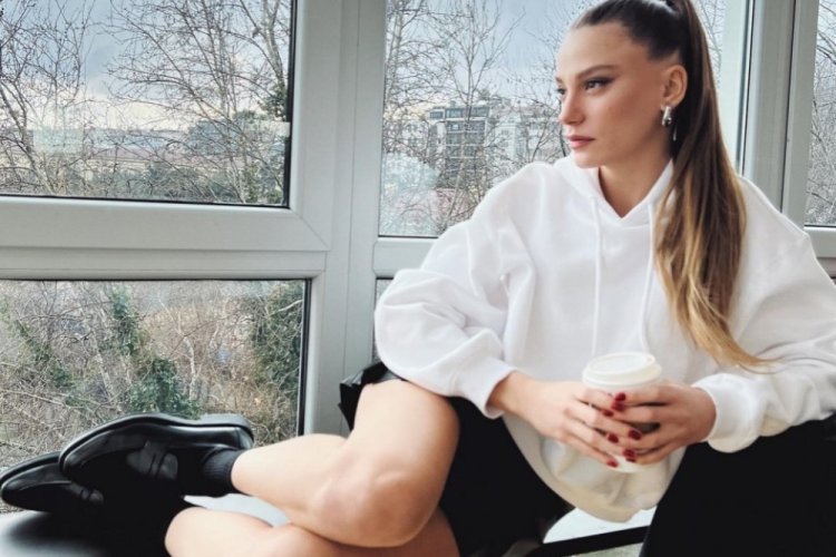 Serenay Sarıkaya'dan kulis paylaşımı