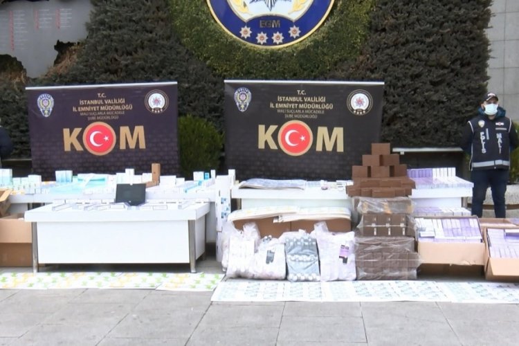 İstanbul'da sahtecilik operasyonu! 9 kişi g&ouml;zaltına alındı&nbsp;