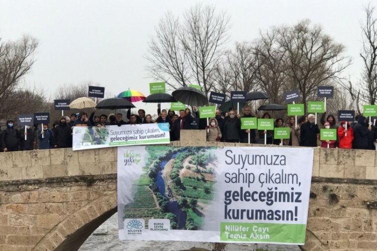 Bursa'dan 22 Mart D&uuml;nya Su G&uuml;n&uuml;'de "Suyumuza sahip &ccedil;ıkalım, geleceğimiz kurumasın!" mesajı&nbsp;