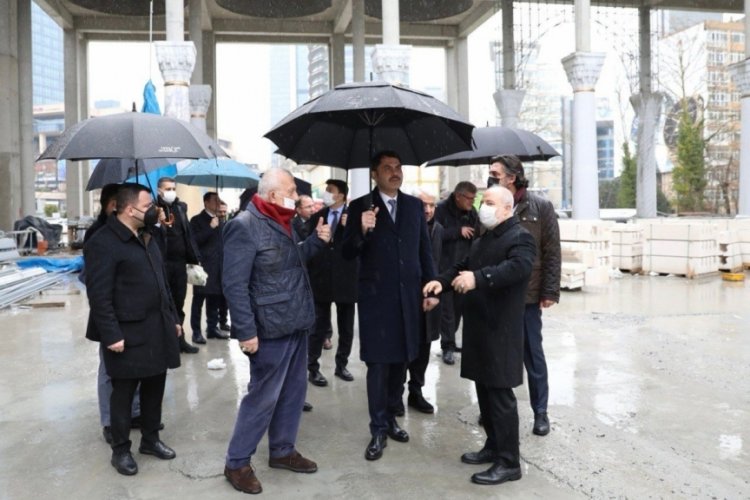 Murat Kurum: Barbaros Hayrettin Paşa Camii Avrupa Yakasının &Ccedil;amlıca Camii'si olacak