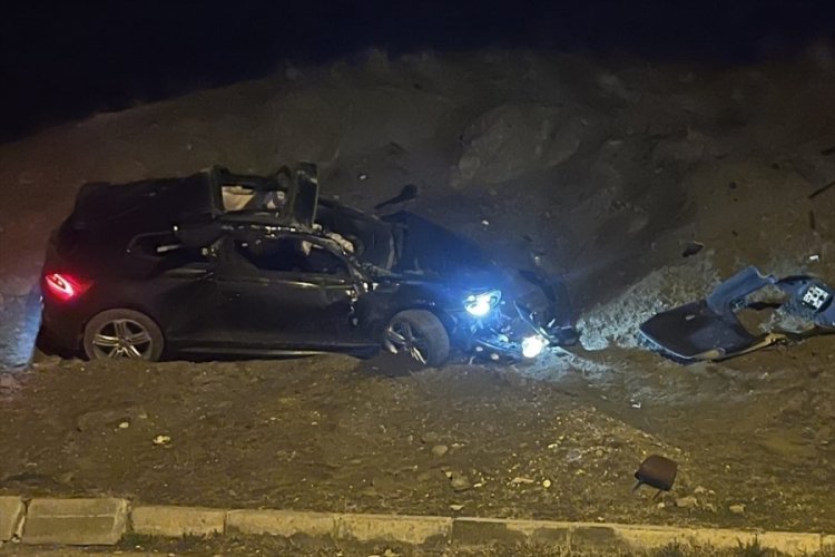 &Ccedil;orum'da korkun&ccedil; kaza: 2 &ouml;l&uuml;