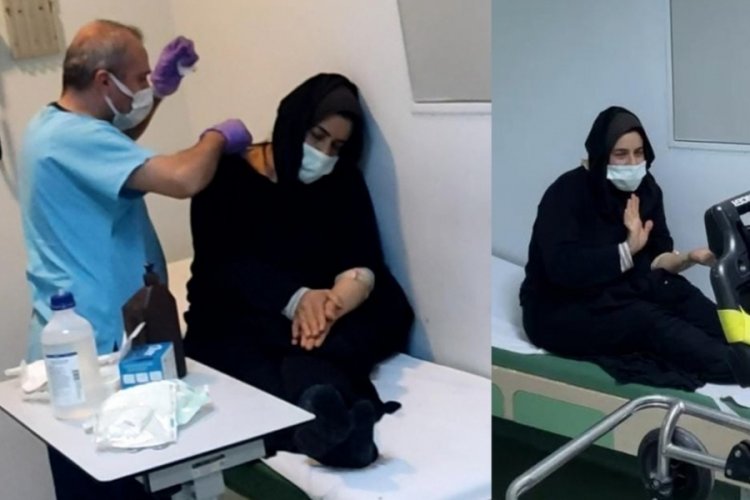 Suriyeli gen&ccedil;, annesini cam par&ccedil;asıyla boynundan yaraladı