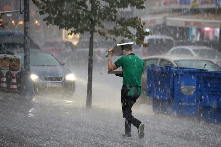 Meteoroloji'den Bursa i&ccedil;in yağış uyarısı