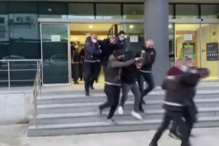 Bursa merkezli uyuşturucu operasyonunda 63 tutuklama