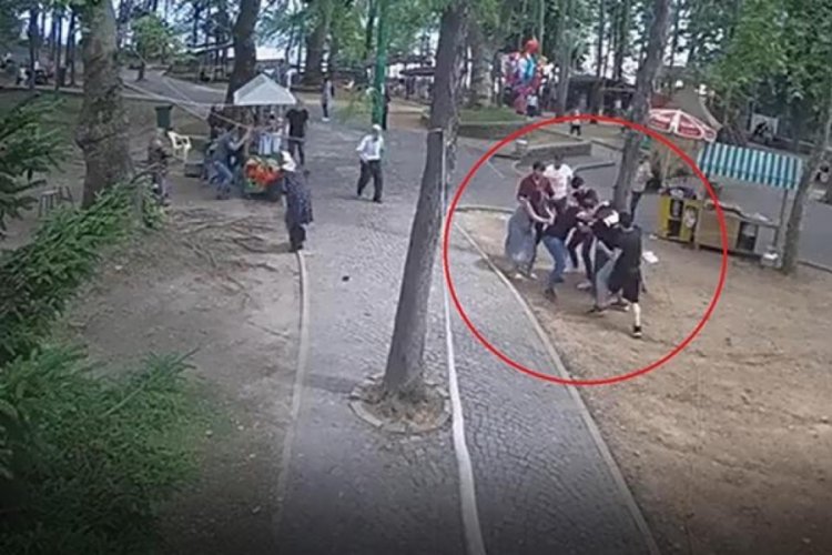 Giresun Kalesi'nde  &ouml;l&uuml;ml&uuml; kavga