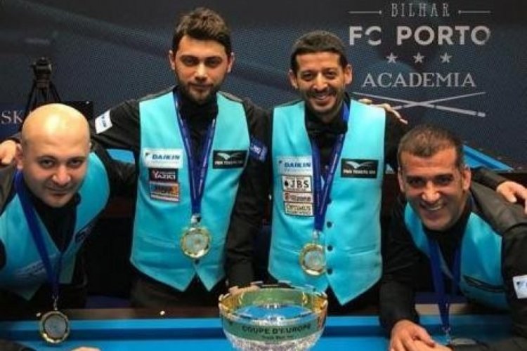 Bursa'yı temsil eden FBN Bilardo, şampiyonlar liginde
