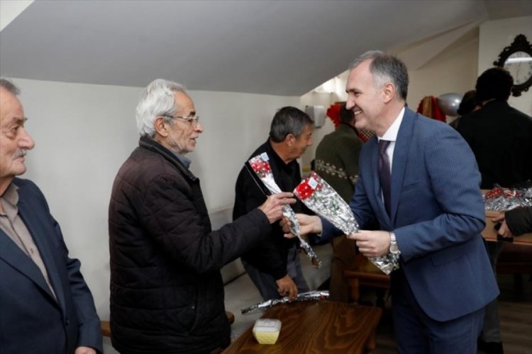Bursa'da Başkan Taban yaşlıları unutmadı