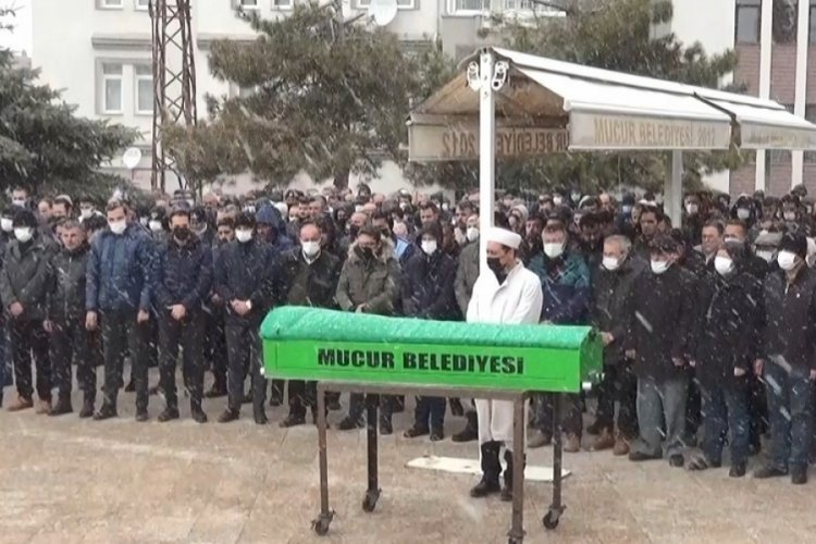 Kalbine yenik d&uuml;şen iş&ccedil;i toprağa verildi